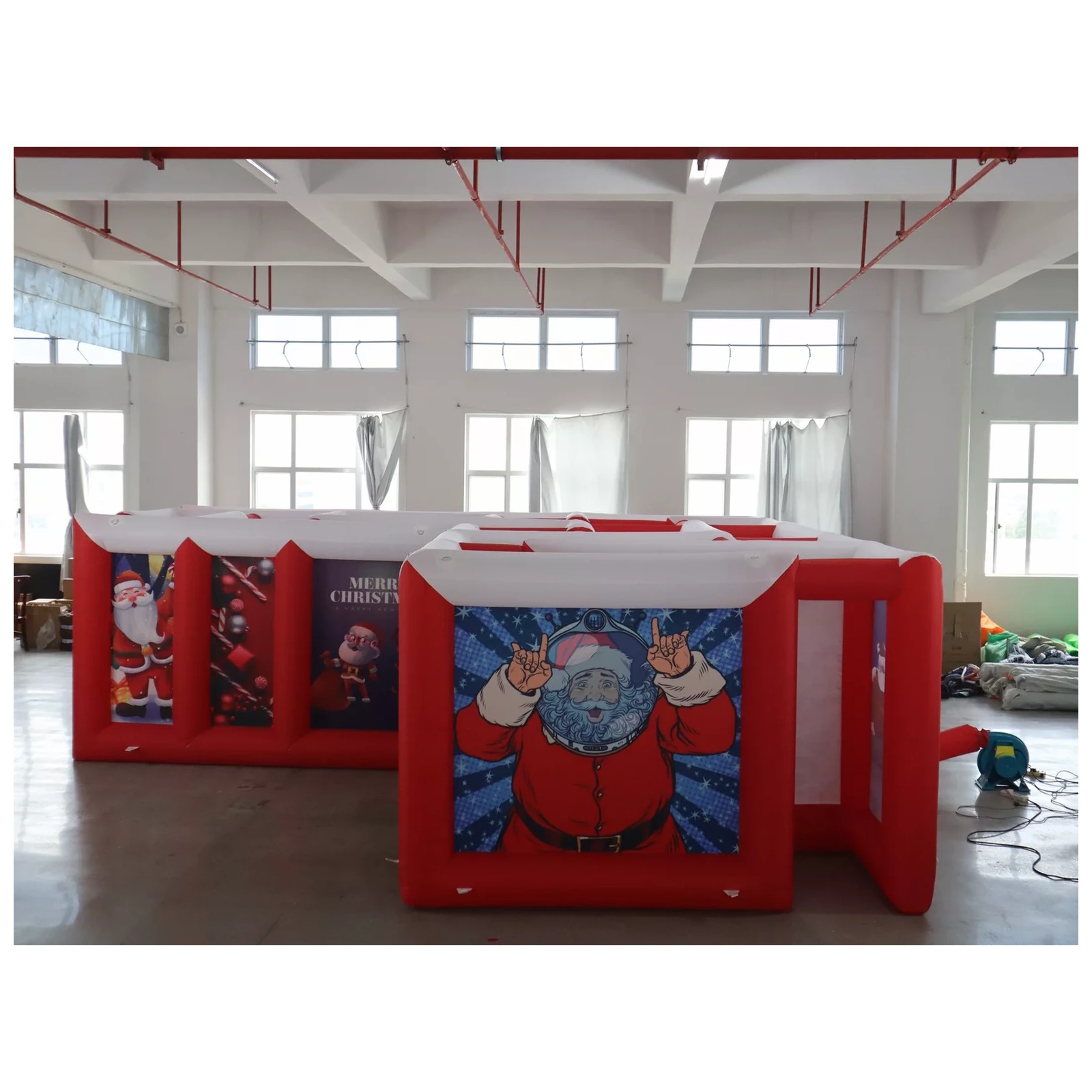 Grote rood-witte opblaasbare d - Party Games For Adults And Kids recensie en prijs