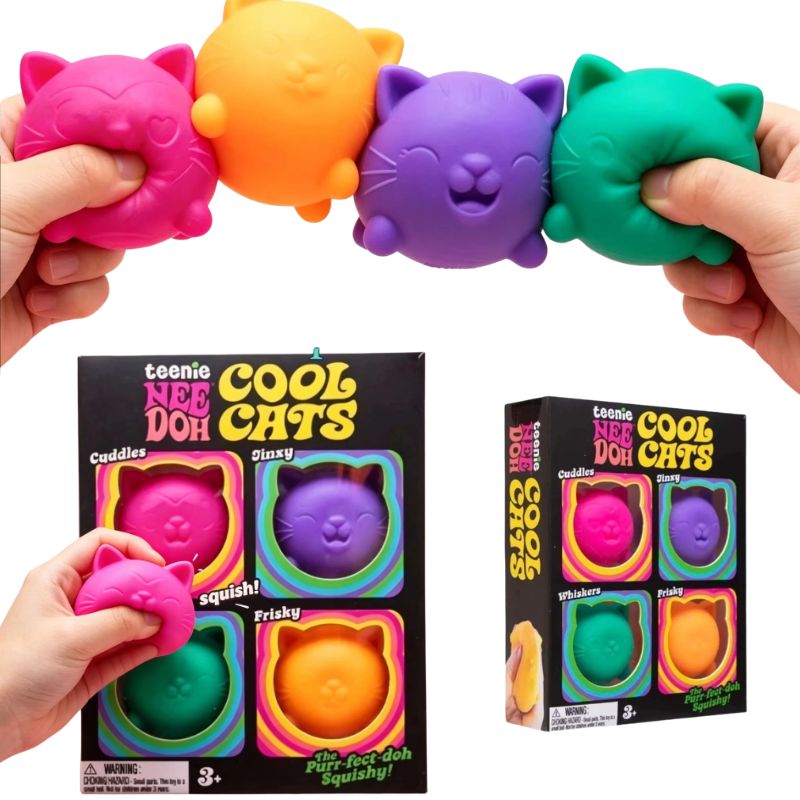 Mini 4-pack set Needoh Nice Ic - Party Games For Adults And Kids recensie en prijs